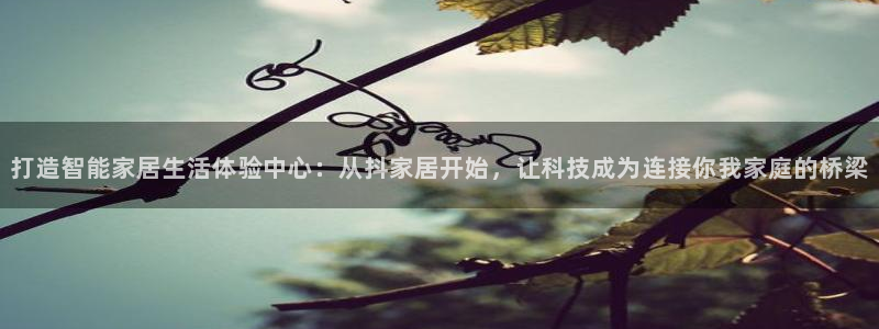 ug环球会员官网：打造智能家居生活体验中